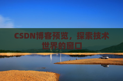 CSDN博客预览，探索技术世界的窗口